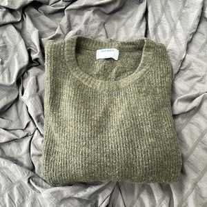Green sweater